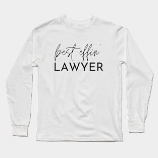 Lawyer Gift Idea For Him Or Her, Thank You Present Long Sleeve T-Shirt